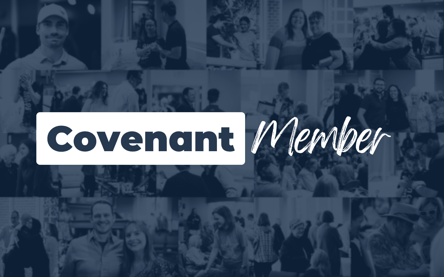 Covenant Member church graphic design